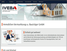 Tablet Screenshot of iveba.de